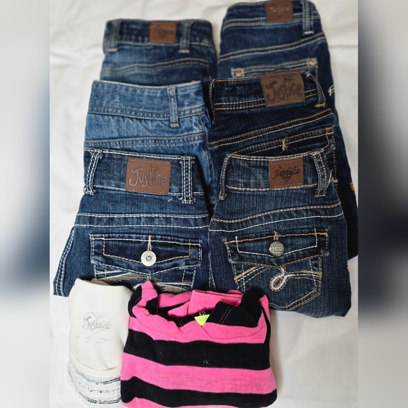 Justice Other - 🧡 Justice Kids Lot 8 Items 2 Pants, 1 Short. 3 Skorts. 2 Tops. Girls 8